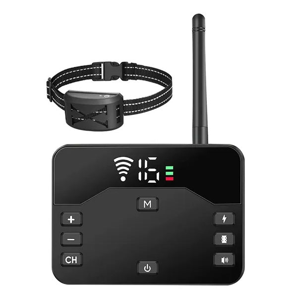 US Local Wireless Electric Dog Fence Waterproof Pet Shock Boundary Containment System Electric Training Collar For Small Medium Large Dogs