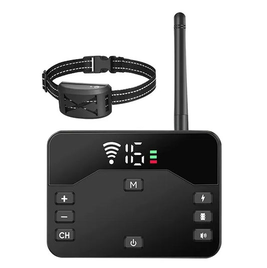 US Local Wireless Electric Dog Fence Waterproof Pet Shock Boundary Containment System Electric Training Collar For Small Medium Large Dogs