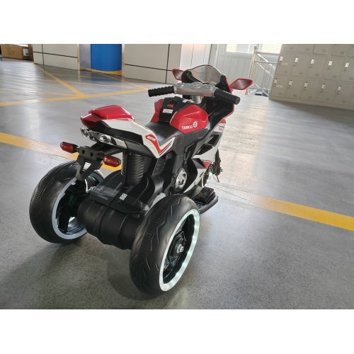 US Local Plastic Red 6V Kids Electric Motorcycle Kids Toys Motorcycle Kids Electric Car Electric Ride On Motorcycle