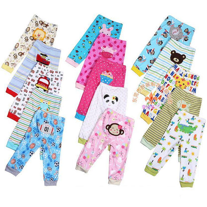 US Local Cartoon print children's leggings 5 pieces