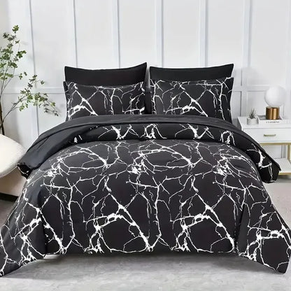 US Local 3pcs Duvet Cover Set Queen Duvet Coverx1 Pillowcasex2 Extremely Diverse Styles