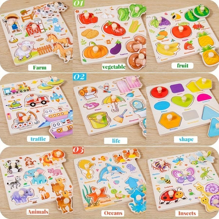 US Local Wooden 3D Puzzle DIY Assembly Improves Hands-on Ability, Good Parent-child Interaction, A Great Sense Of Accomplishment After Completion, Improves Concentration And Is Super Practical