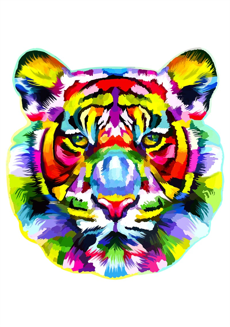 USA Local Each Piece Is Animal Shaped Christmas Gift Colorful Elephant Turtle Wooden Jigsaw Puzzles