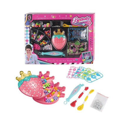 US Local DIY Craft Kit, Jewelry Design, Necklace, Bead Toy, Kids Toy, Girl