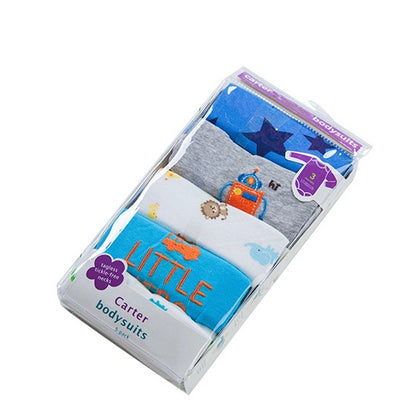 US Local Long-sleeved triangle robe baby onesies cotton romper bag fart clothes baby children's clothing autumn