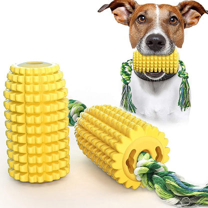US Local Dog Toys, Dog Toys Suitable For Strong Chewing, Durable And Chewy Squeaking Interactive Dog Toys, Small, Medium And Large Dog And Puppy Teeth Chewing Corn Cob Toys