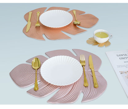 Anti-scalding leaf placemat