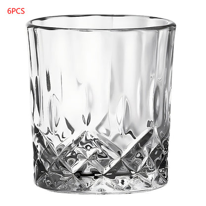 High-grade Carved Crystal Glass Thickening Cup