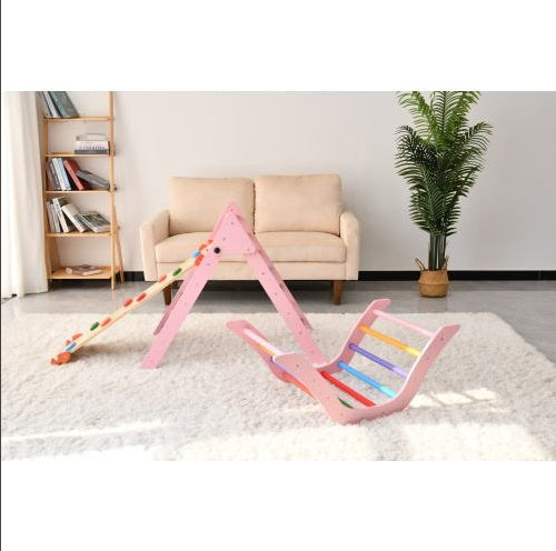 US Local Wooden Climbing Toys For Young Children