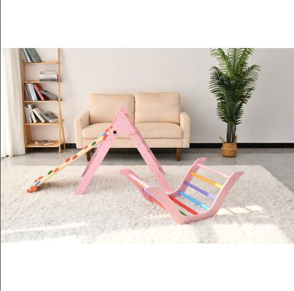 US Local Wooden Climbing Toys For Young Children