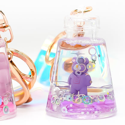 US Local Bear Juice Cup Keychain-4425