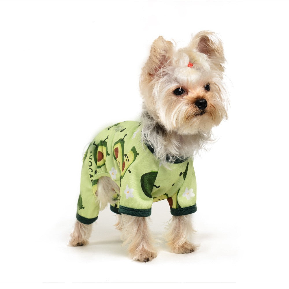 US Local Cross-border Hot Sale Pet Clothes Four Seasons Four-legged Pet Clothing Pajamas Jumpsuit Dog Clothing Global One Piece Dropshipping