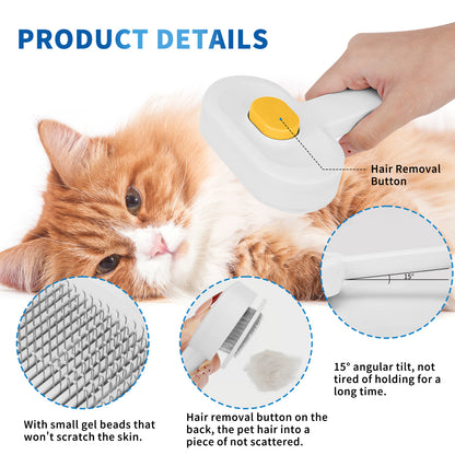 US Local Efficient Universal Pet Hair Removal Comb, Gently Smoothing Out The Tangled Hair Of Your Beloved Pet, Carefully Caring For Every Gentle Touch