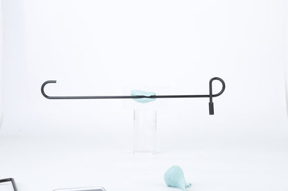 1Pc Garden Flag Stand Flagpole Weatherproof Wrought Iron Coated Yard Flag Holder For Yard Flag Party Banner Fits 11.8x17.7in Flag For Christmas Halloween Outdoor Decoration