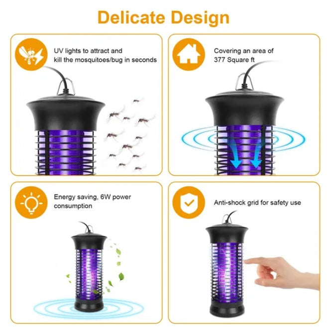 US Local Electric UV Insecticidal Lamp