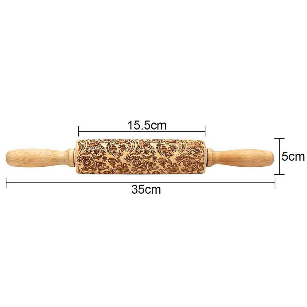 USA Local Rolling Pin Christmas Embossing