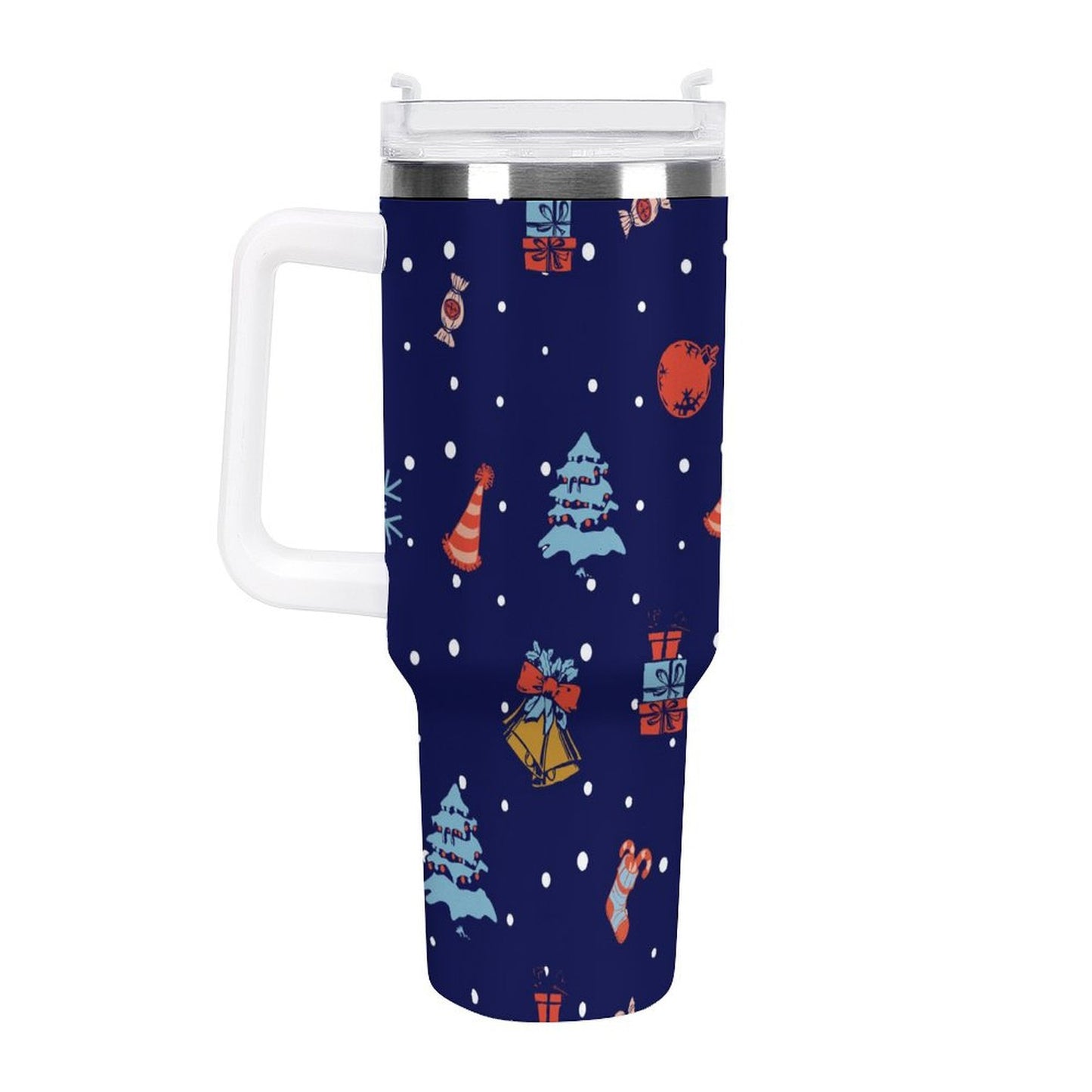 PHDT00153 POD US Local Tumbler 40 oz Large Capacity Car Cup Christmas