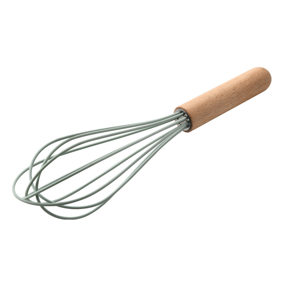 US Local Silicone Kitchenware With Wooden Handle
