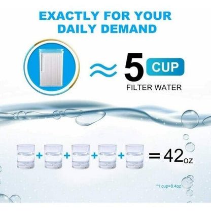 US Local Water Pitcher Carbon Filters Purifier BPA Free Fit For 1.2L Water Filter Pitcher