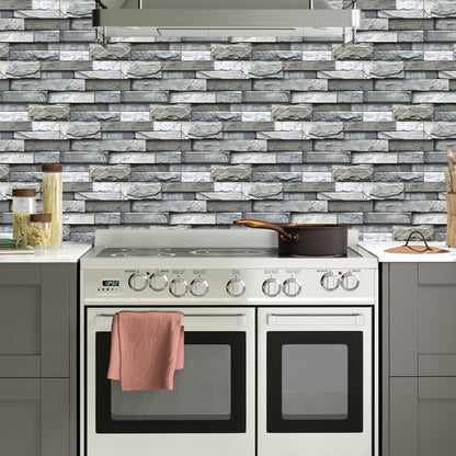 US Local Marble Wall Stickers Home Decoration Self-adhesive Wallpaper, Kitchen Bathroom Backsplash PVC Removable Without Leaving Glue