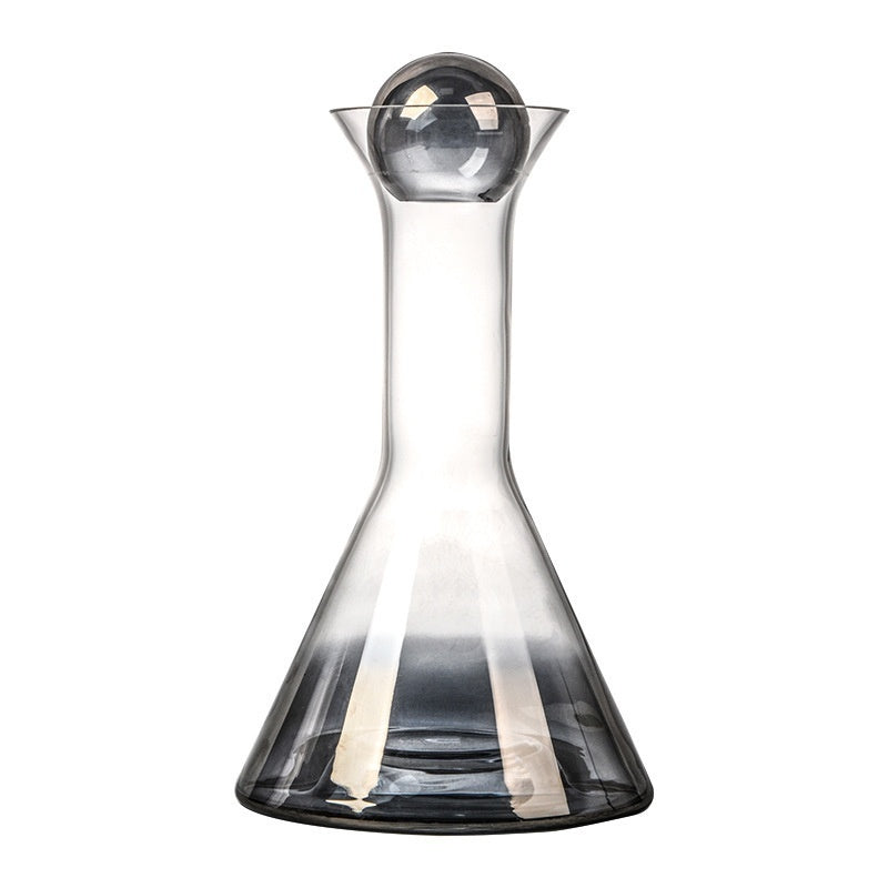 Secondary Glass Cold Water Bottle Simple Electroplating Business Pitcher