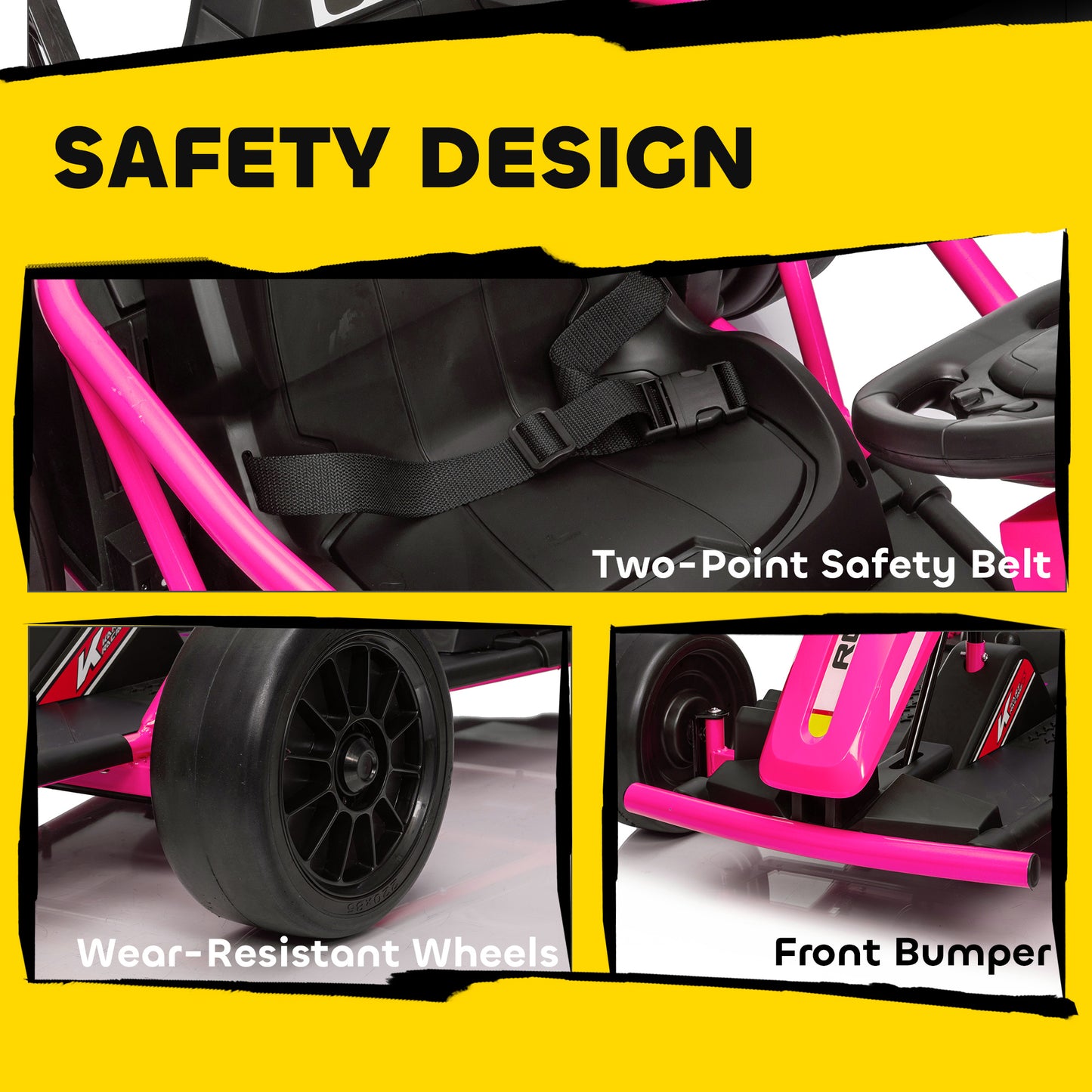 US Local 24V 7AH Kids Electric Go Kart