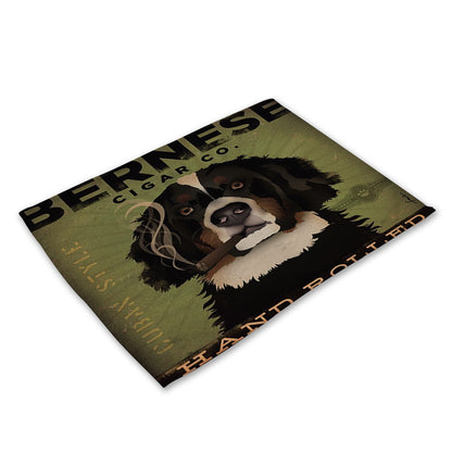 Nordic cartoon animal series placemat