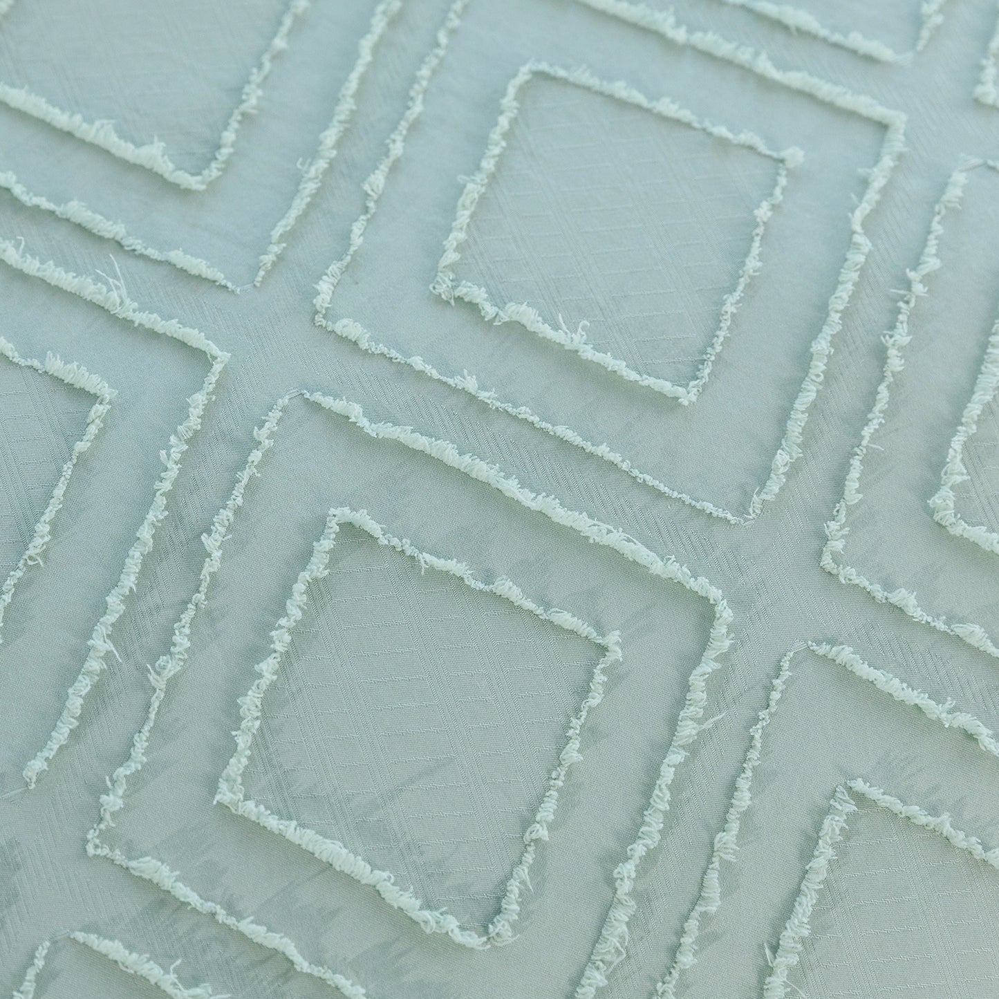 US Local Bohemian Style Quilt Cover Set, Cut Flower Quilt Cover,  Tufted Quilt Cover Three-piece Set, One Quilt Cover And Two Pillowcases,  Washable And Machine Washable Without Shrinkage,  Suitable For Hotels