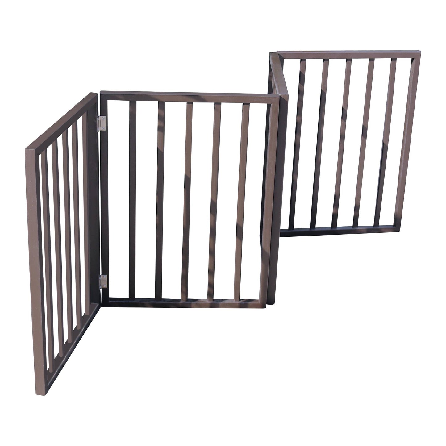 US Local Pet Gate - Dog Gate For Doorways,Stairs Or House-standing, Folding