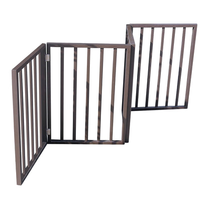 US Local Pet Gate - Dog Gate For Doorways,Stairs Or House-standing, Folding