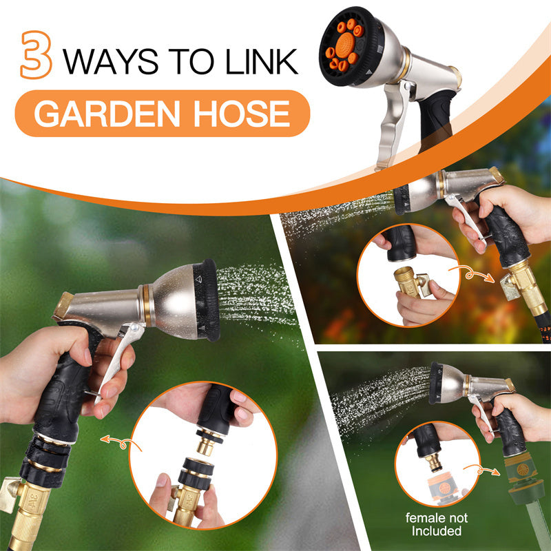 US Local Home Fashion Simple 9 Function Garden Hose Spray Gun