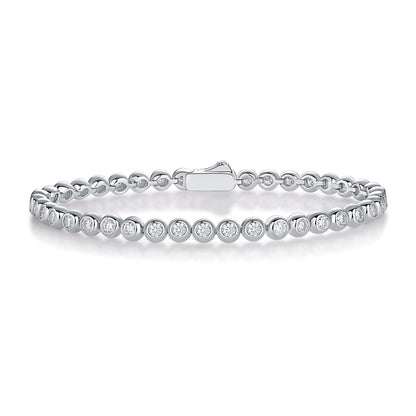 Galaxy Dream Luxury Fashion Mosan Diamond S925 Silver Bracelet
