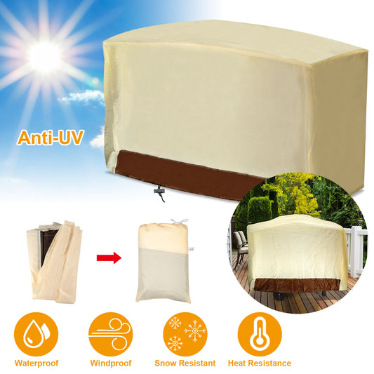 1Pc 70Inch Or 64Inch 210D Waterproof Outdoor BBQ Grill Cover Windproof Dustproof Patio Gas Grill Oven Protector Oxford Cloth Garden