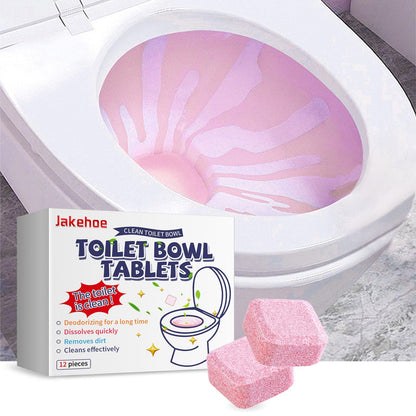 US Local Toilet Cleaning Effervescent Tablets Toilet Cleaner Cleans Odors, Yellow Spots, Dirt, And Urine Stains