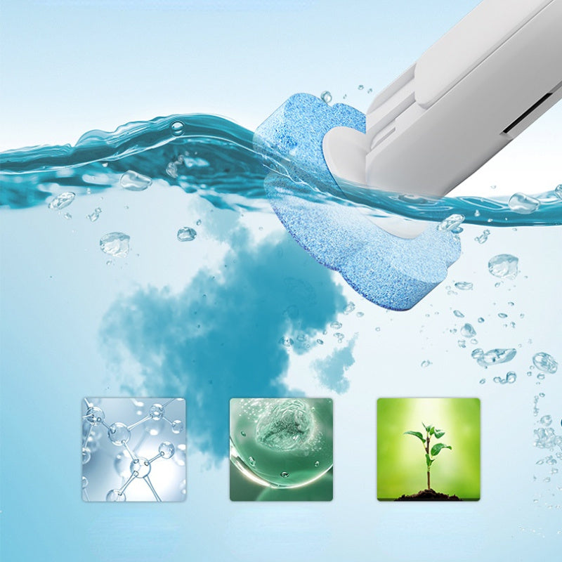 Disposable Toilet Brush Set Household Disposable Replaceable Cleaning Head