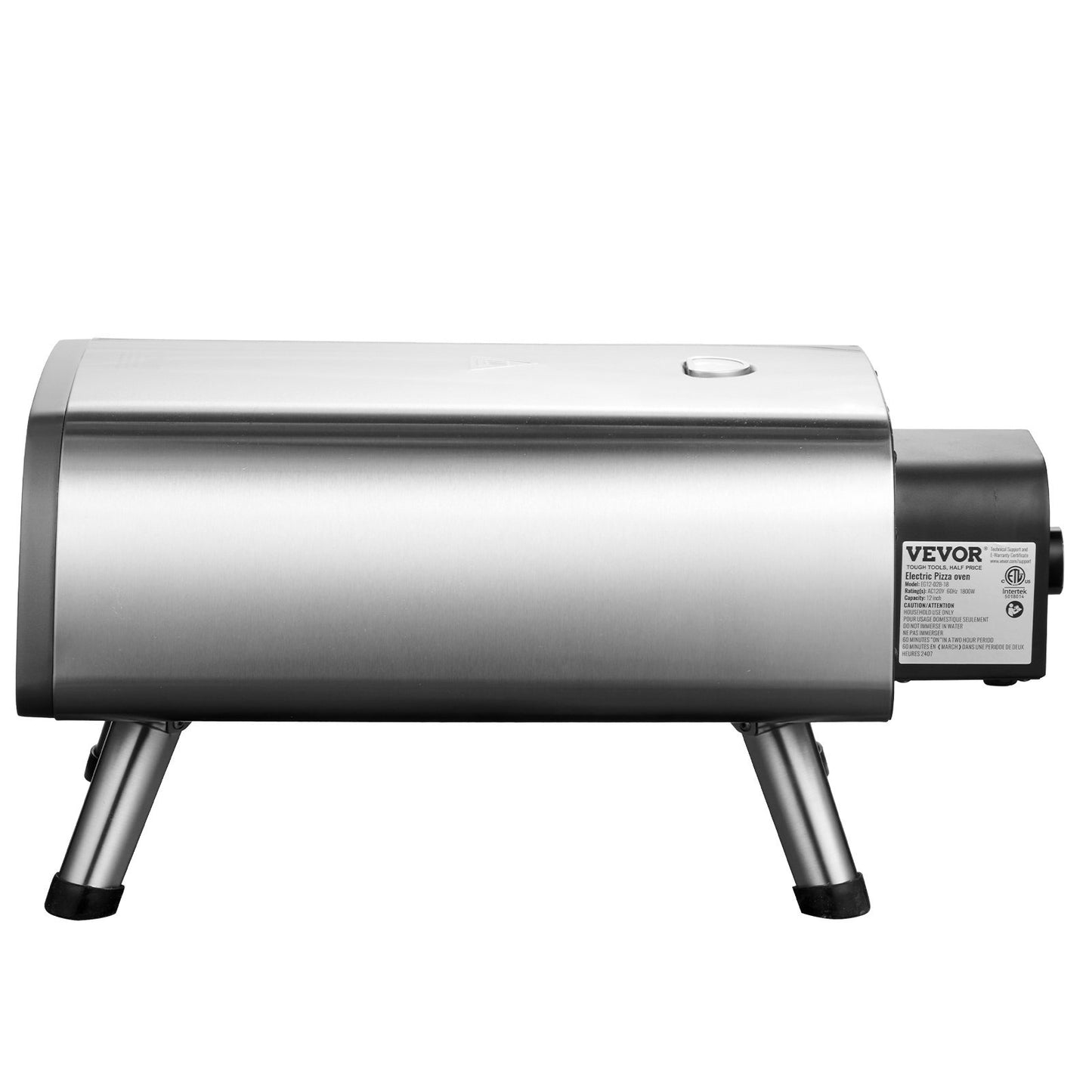 US Local Electric Pizza Oven Countertop Pizza Maker For 12" Pizza Indoor & Outdoor