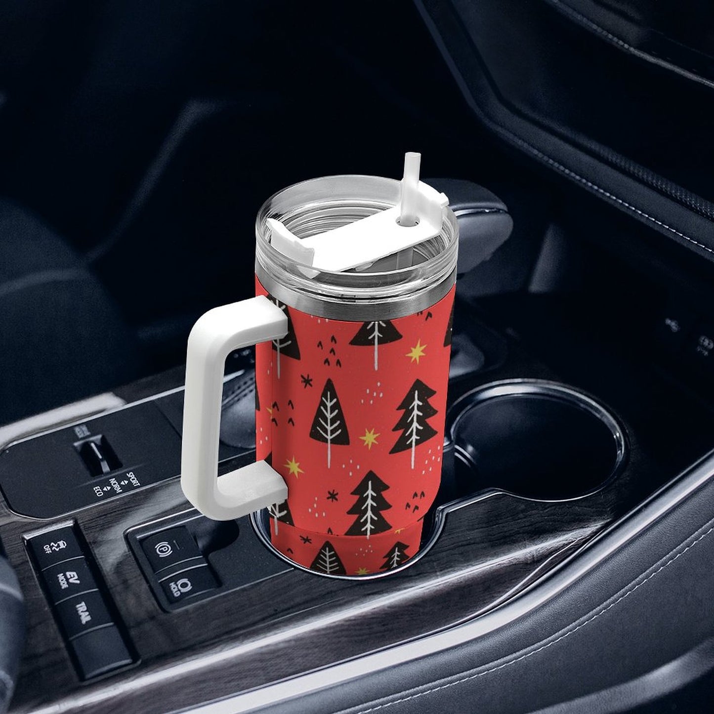 PHDT00027 POD US Local Tumbler 40 oz Large Capacity Car Cup Christmas