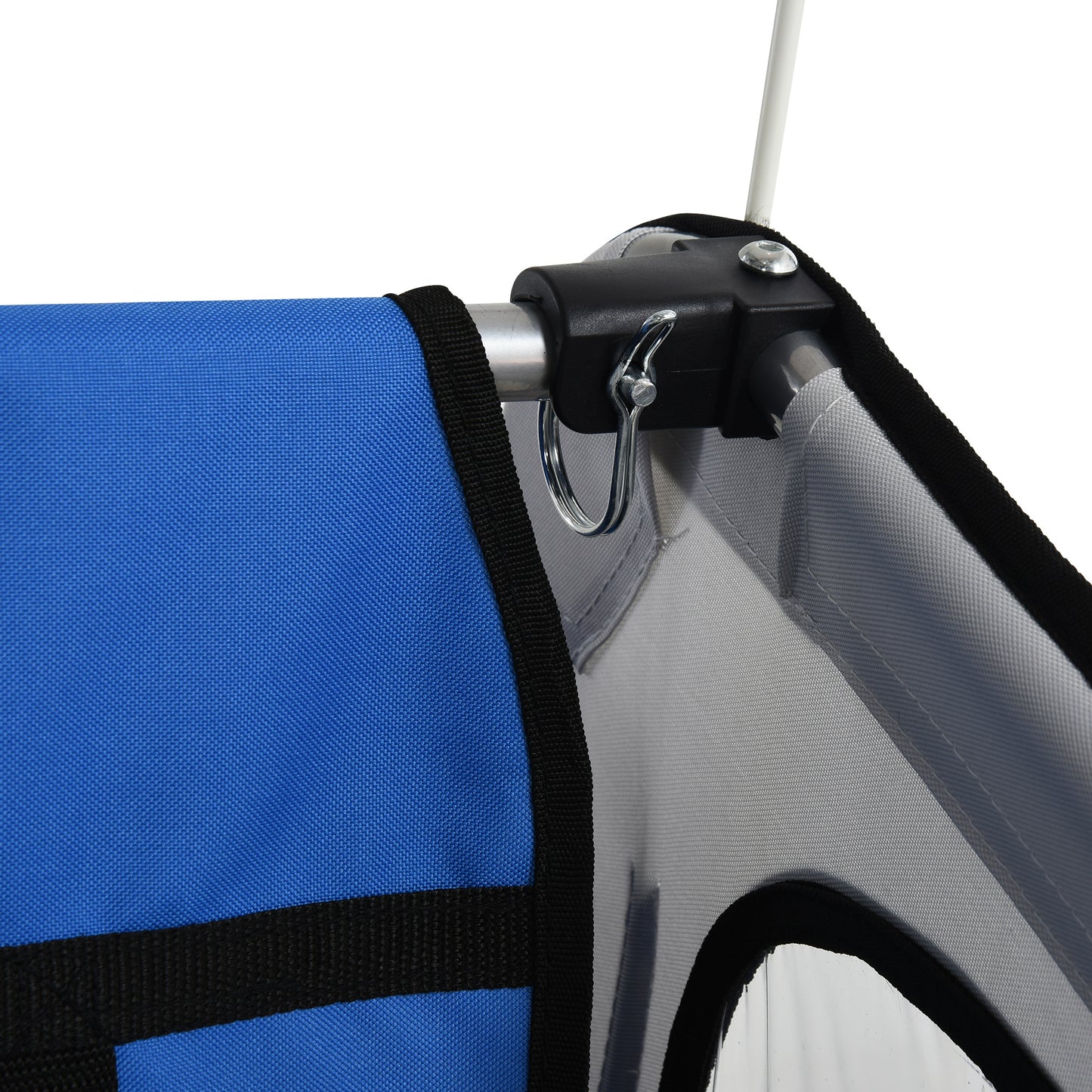 US Local 2-Seat Child Bike Trailer for Kids with a Strong Frame