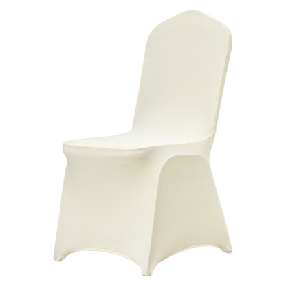 US Local VEVOR Stretch Spandex Folding Chair Covers, Universal Fitted Chair Cover, Removable Washable Protective Slipcovers, For Wedding, Holiday, Banquet, Party, Celebration, Dining