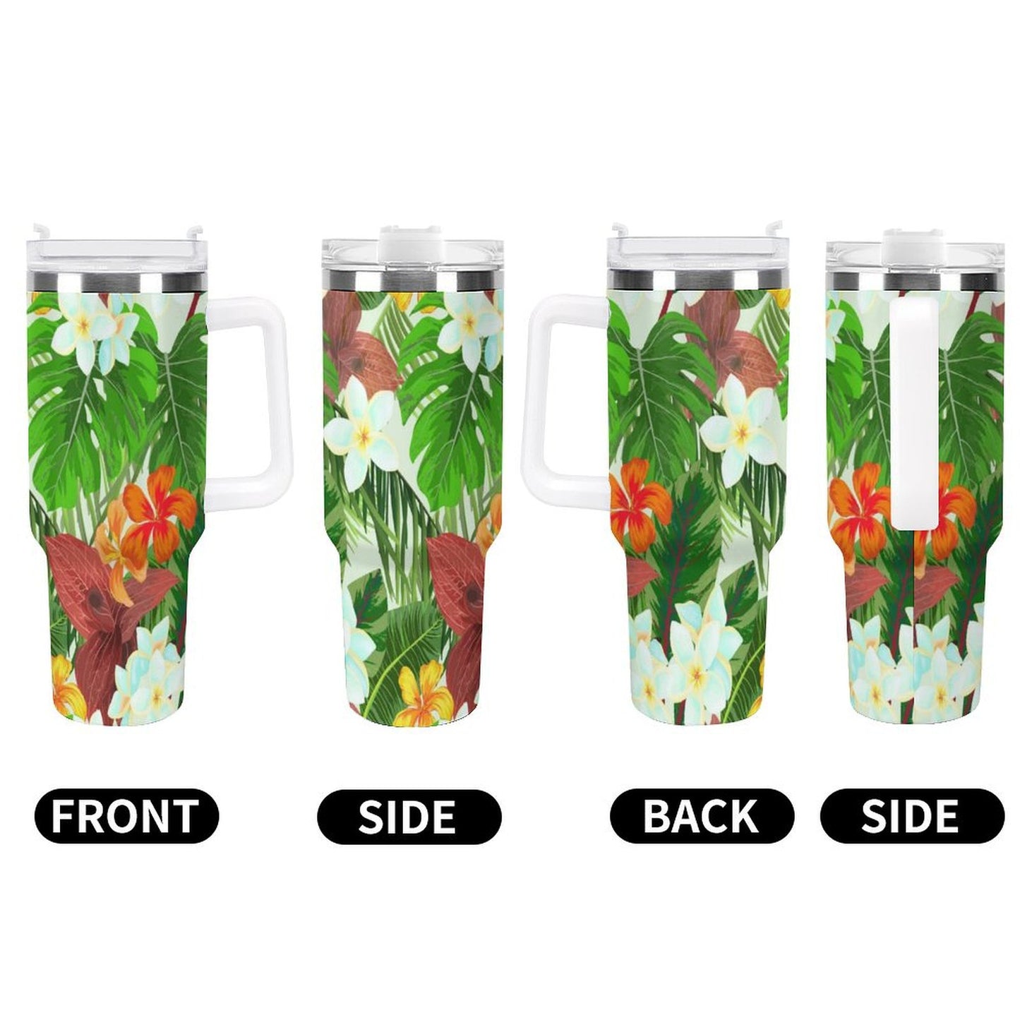 PHDT00409 POD US Local Tumbler 40 oz Large Capacity Car Cup Making Old, Hawaii