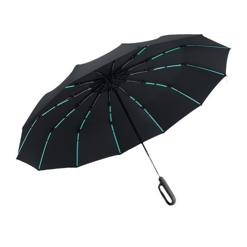 US Local 72 Automatic Buckle Umbrellas Portable Plus-sized Thickened