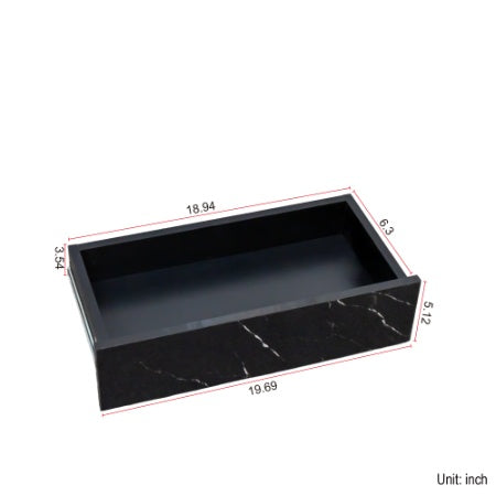 USA Local 6.93IN High LED Coffee Table,Modern Coffee Table For Living Room,Living Room Tables,Large Living Room Furniture,LED Lights