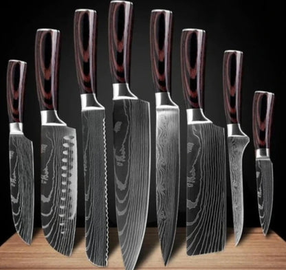 US Local Carpenter's Special Set 6-piece Set 8-piece Set Knife Chef Knife Kitchen Knife Cooking