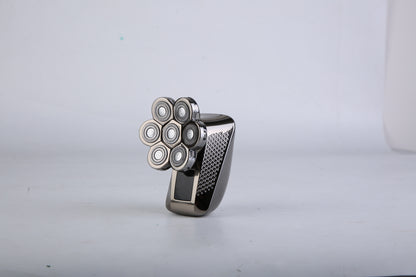 US Local 1Pc Head Shavers For Bald Men 5 In 1 7D Electric Rotary Razor Rechargeable Cordless Head Beard Trimmer Shaver Kit IPX6 Waterproof Dry Wet Grooming Kit With 3 Combs