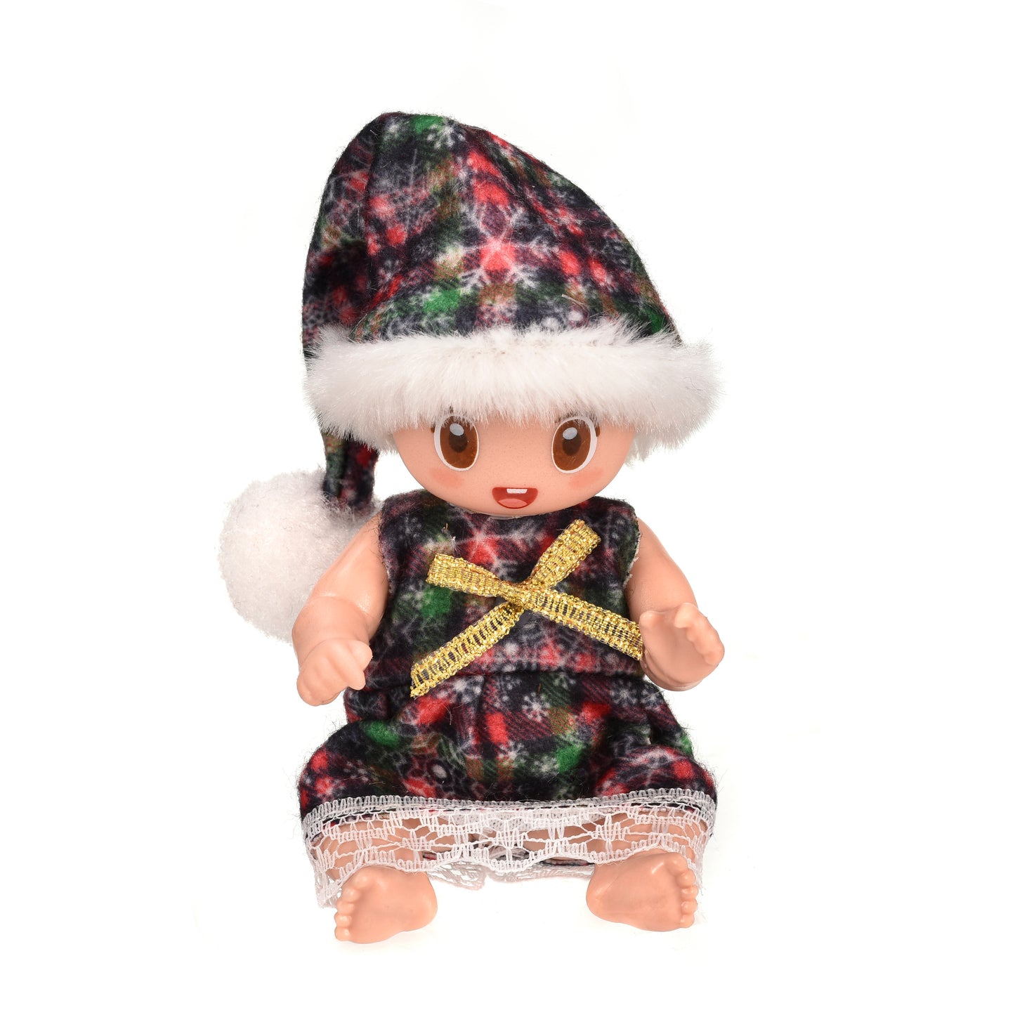 US Local Mini Reborn Baby Dolls, 6 Pcs Mini Doll Set, Washable Lifelike Baby Dolls, Animal Clothes Cute Tiny