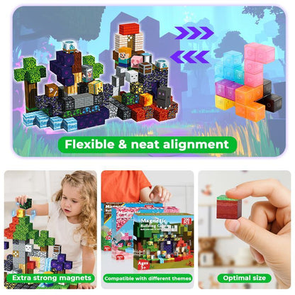 US Local 200pcs Magnetic Block Toys - Ghost Park
