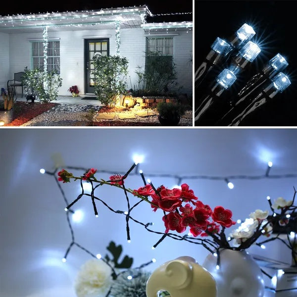 US Local Solar String Lights LED Solar Power Fairy String Light 22M