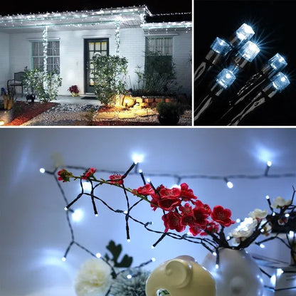 US Local Solar String Lights LED Solar Power Fairy String Light 22M