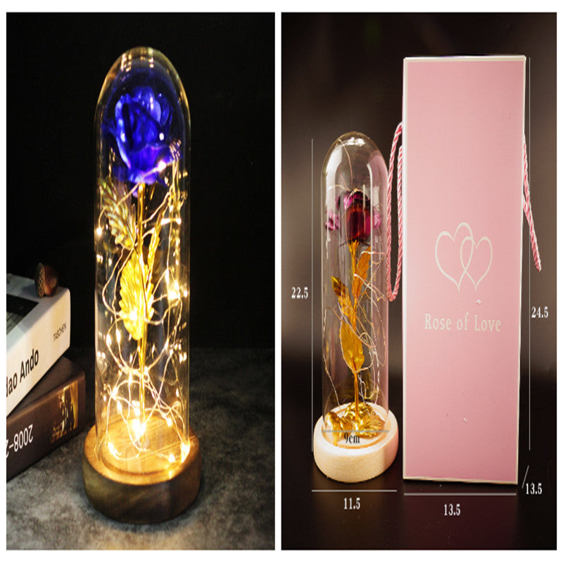 Little Prince Rose Glass Cover