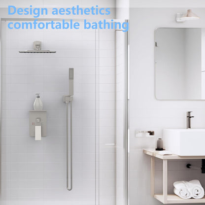 US Local Rainwater Shower System With Storage Rack, Unable To Ship On Weekends